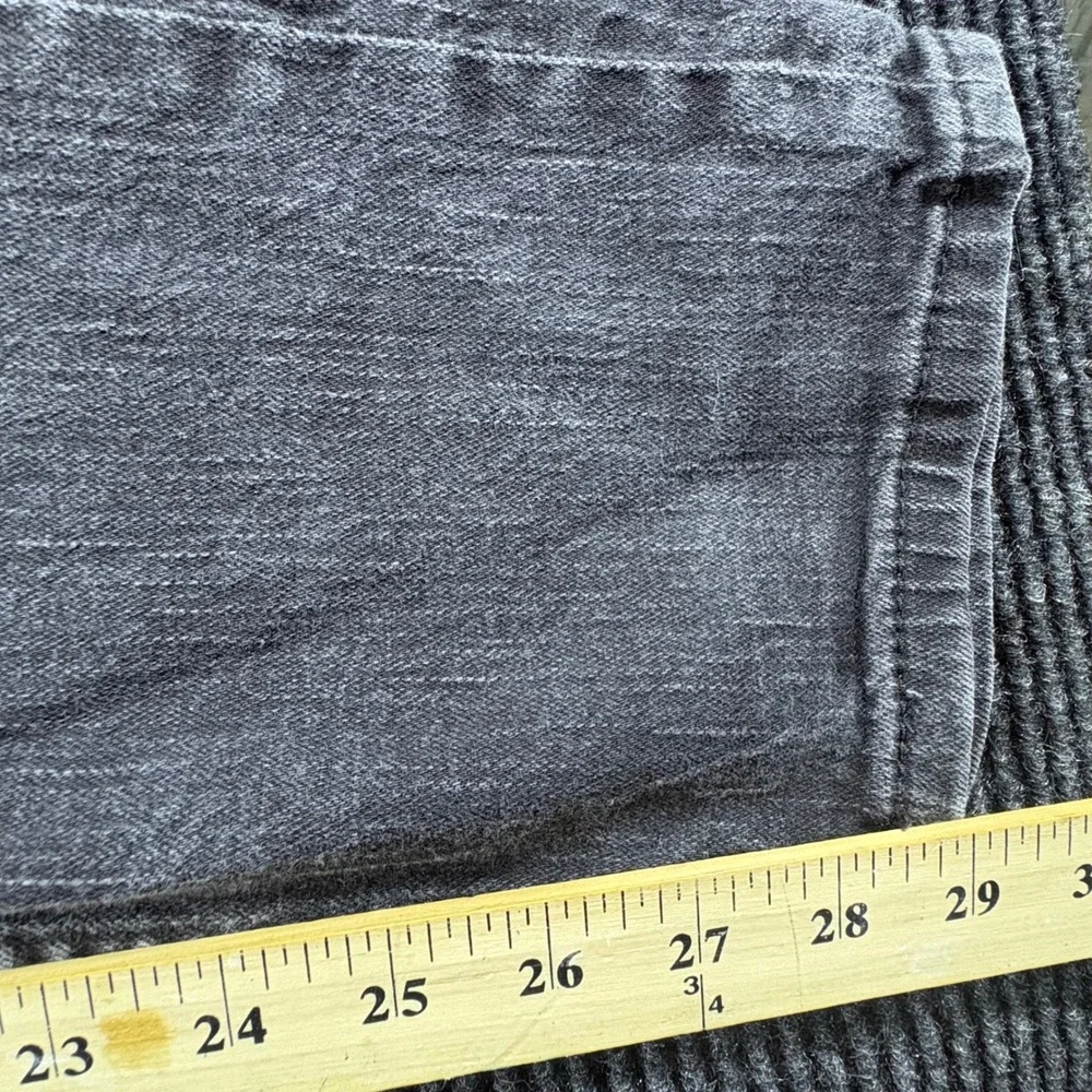 Levi Jeans Mens 34x30 Black 508 Regular Taper Faded Denim Pants